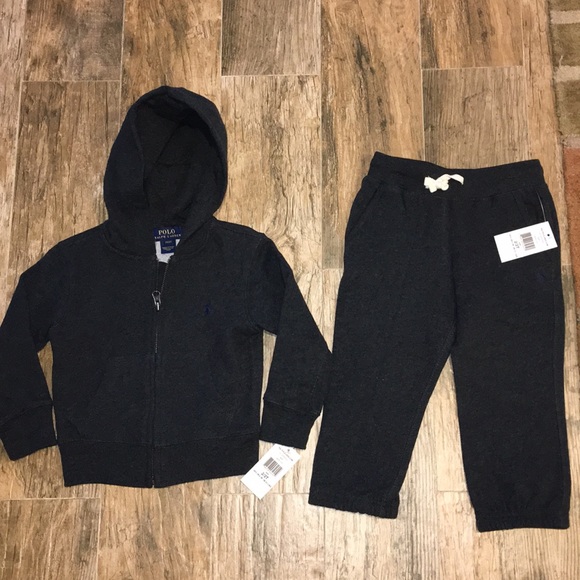 toddler polo sweatsuit
